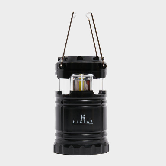 3W Cob Telescopic Lantern Black