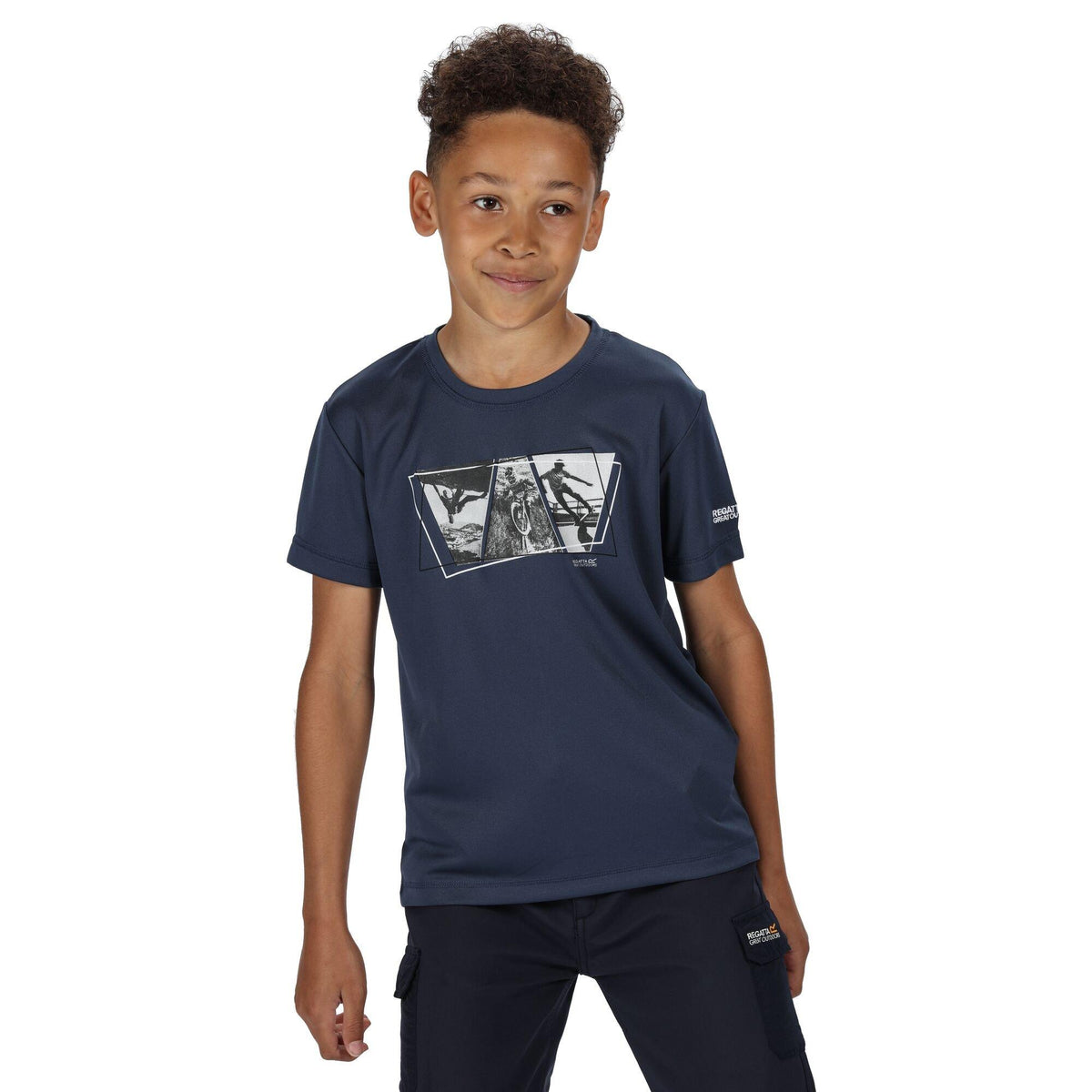 Junior Alvarado V Graphic T-Shirt Dark Denim