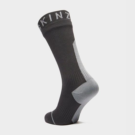 Waterproof All Weather Mid Length Socks Black