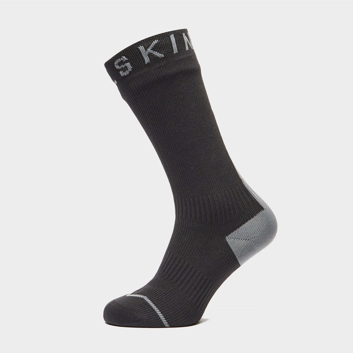 Waterproof All Weather Mid Length Socks Black
