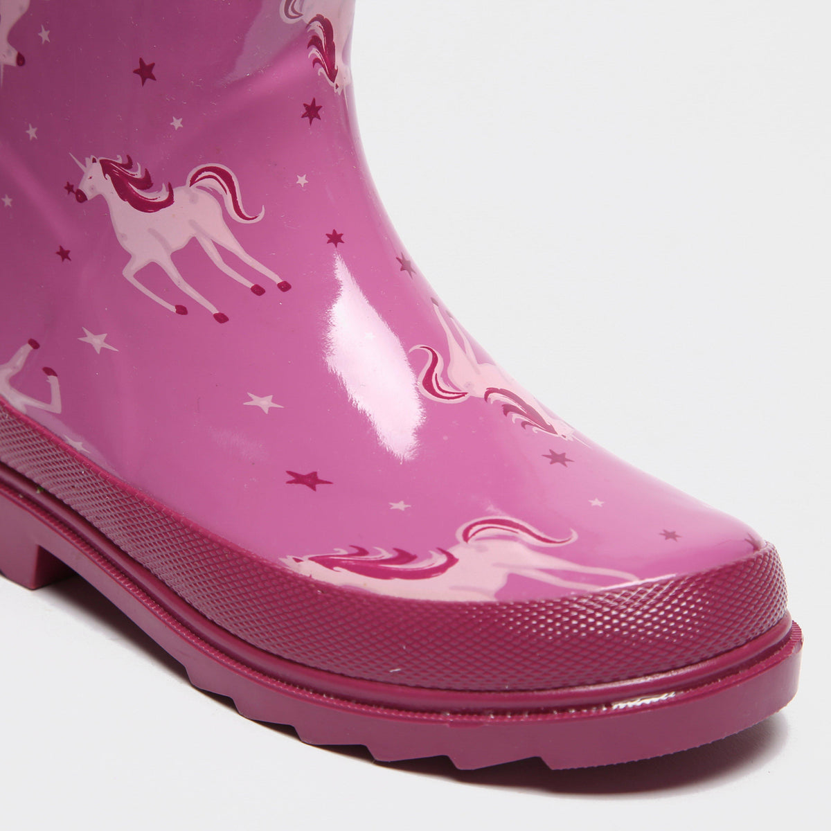 Kids Minnow Wellington Boots Unicorn