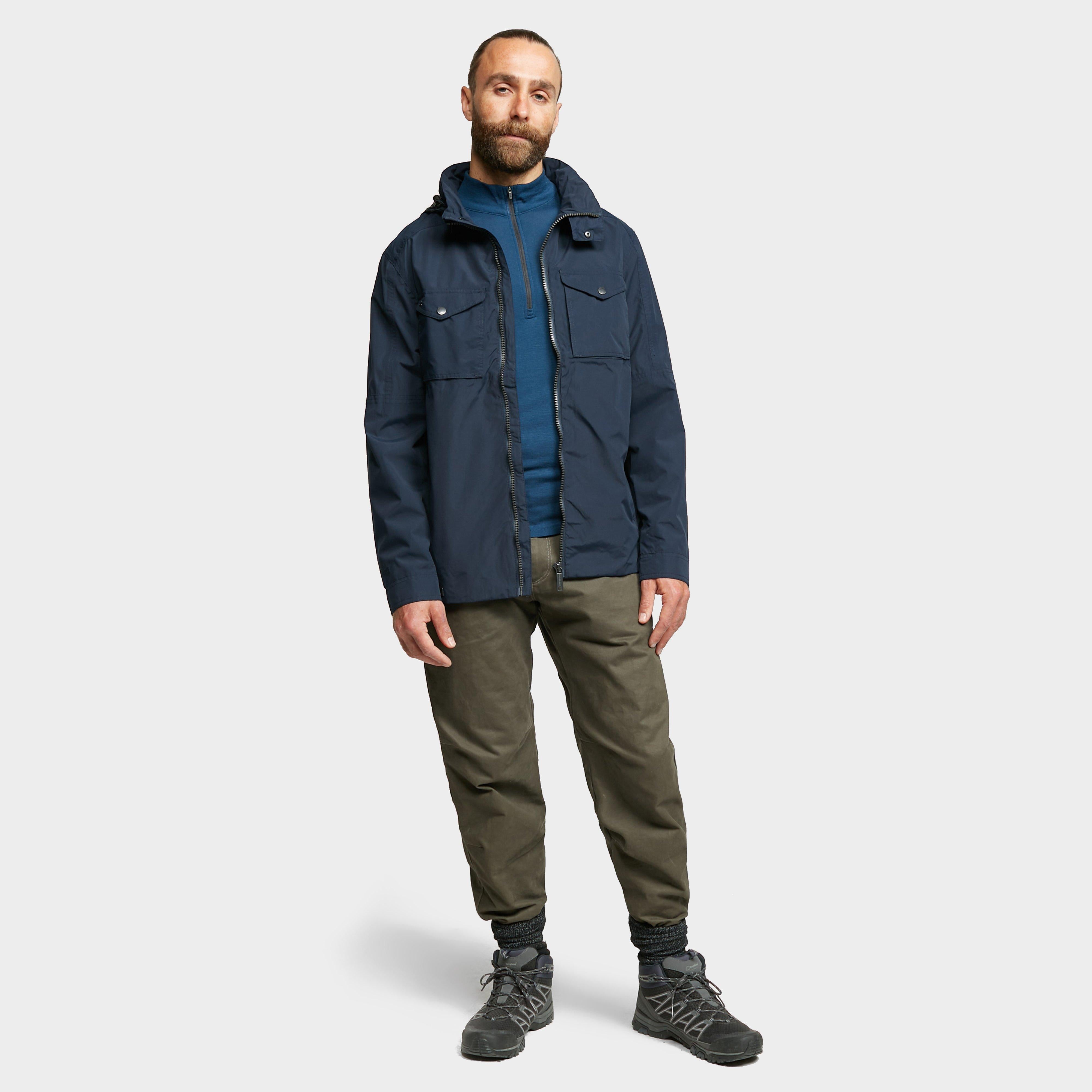 Mens Haldor Waterproof Jacket Navy