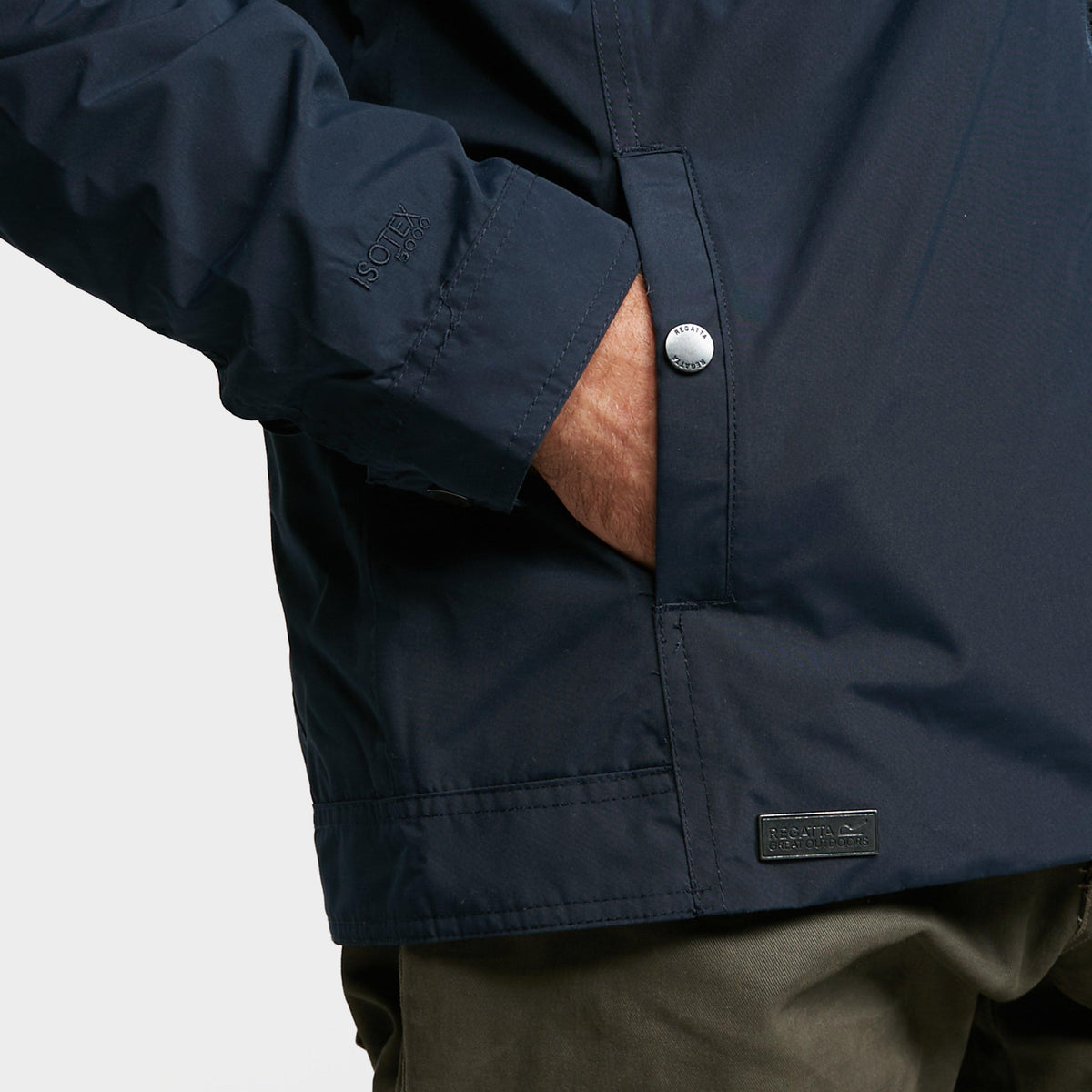 Mens Haldor Waterproof Jacket Navy