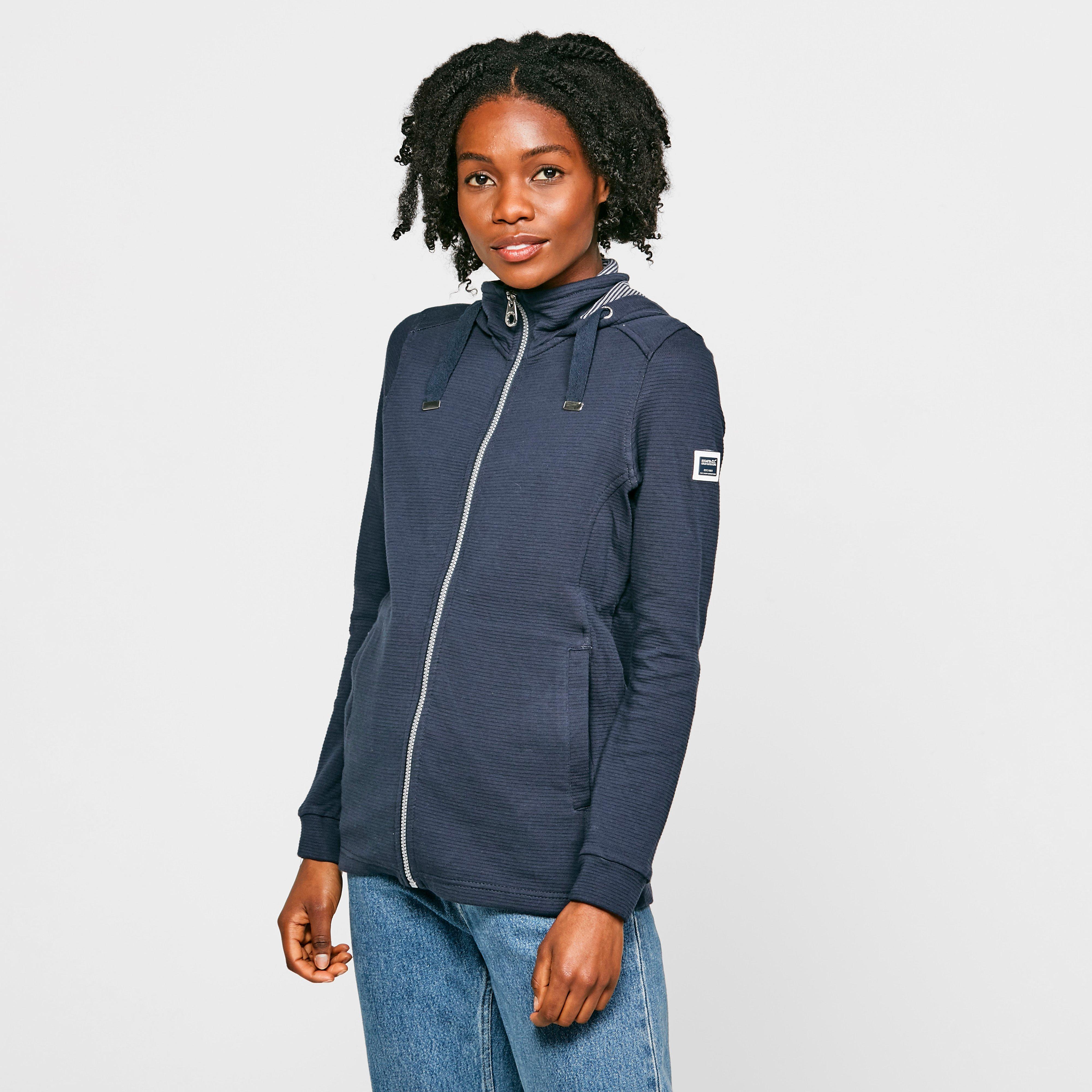 Womens Ramana Hooded Fleece Navy