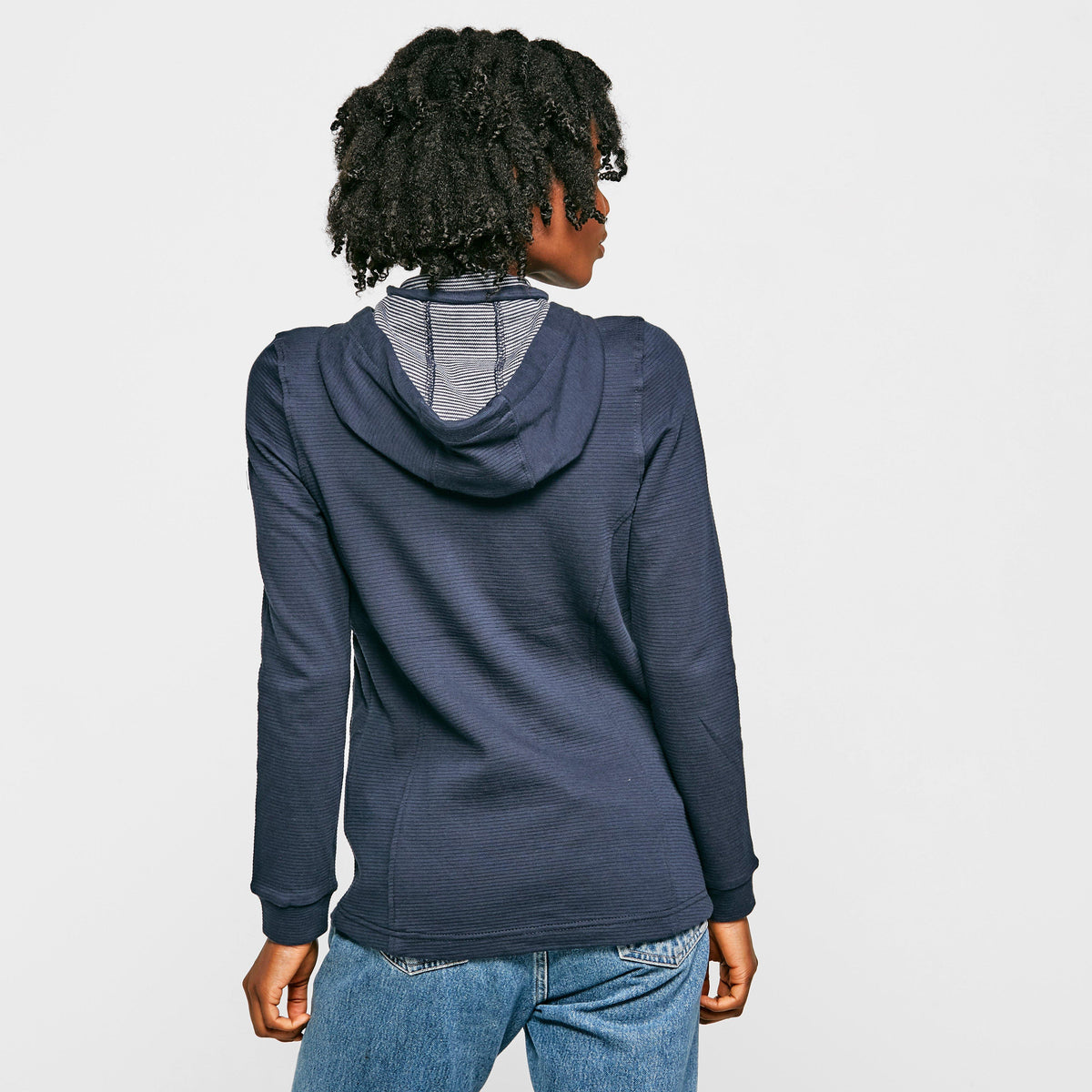 Womens Ramana Hooded Fleece Navy