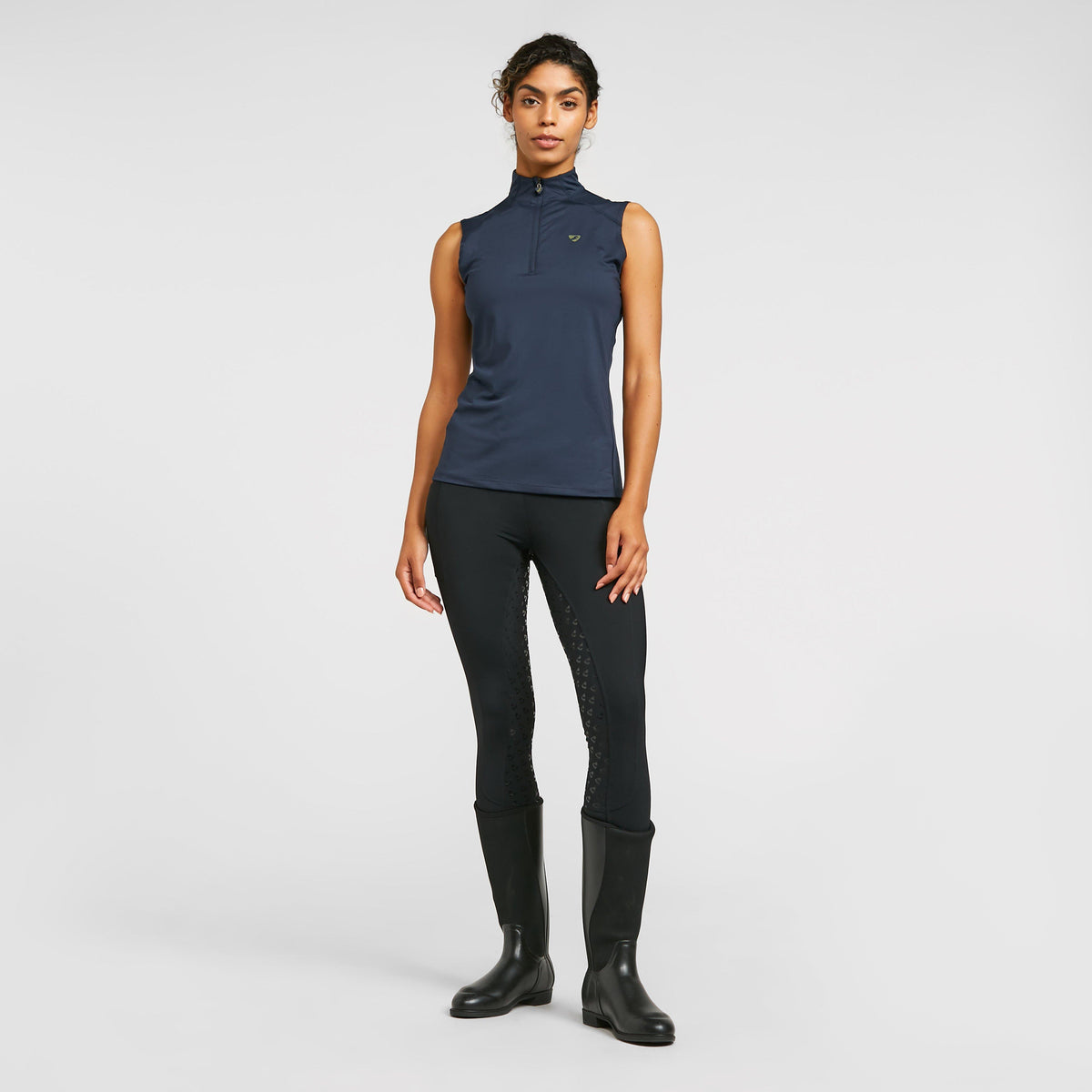 Womens Albany Full Seat Riding Tights Black