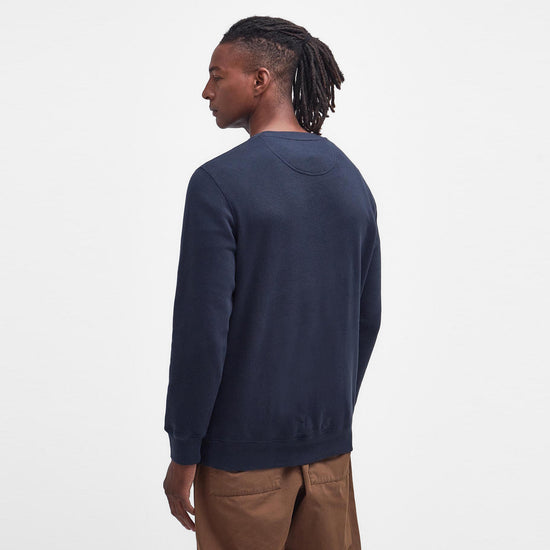 Men Prep Logo Sweatshirt Navy