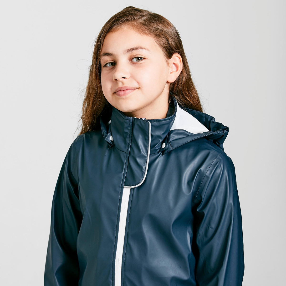 Kids Rain Jacket Navy