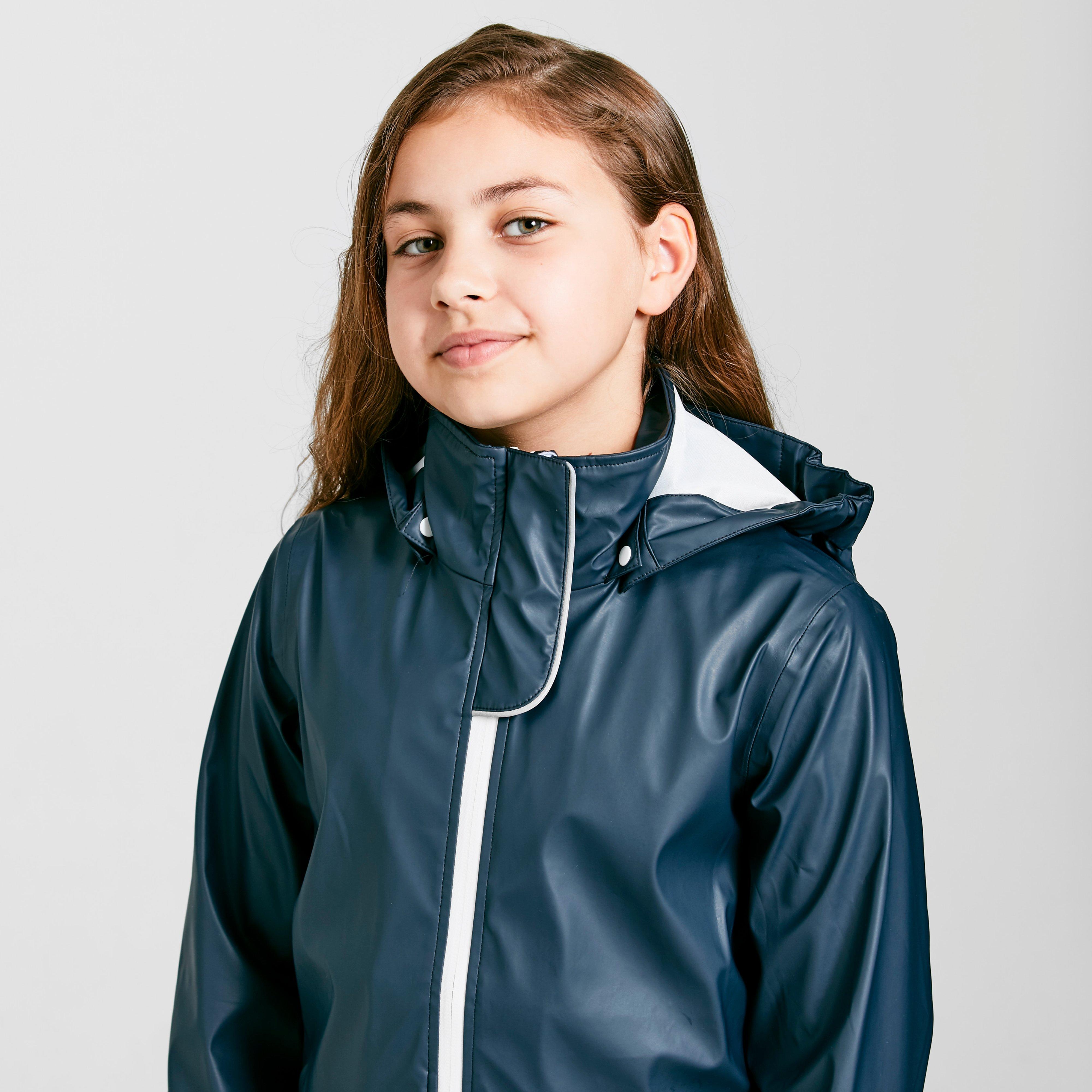 Kids Rain Jacket Navy