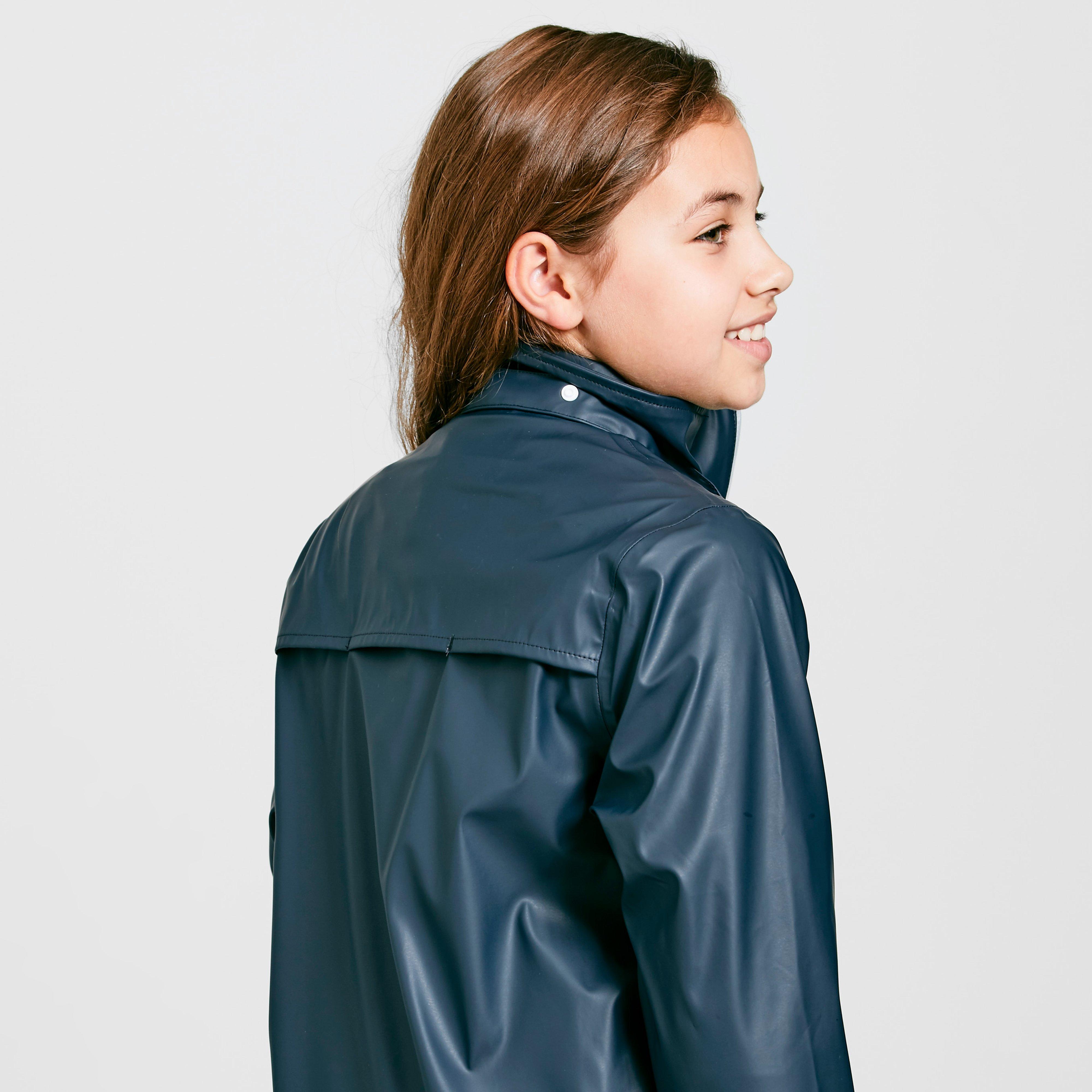 Kids Rain Jacket Navy
