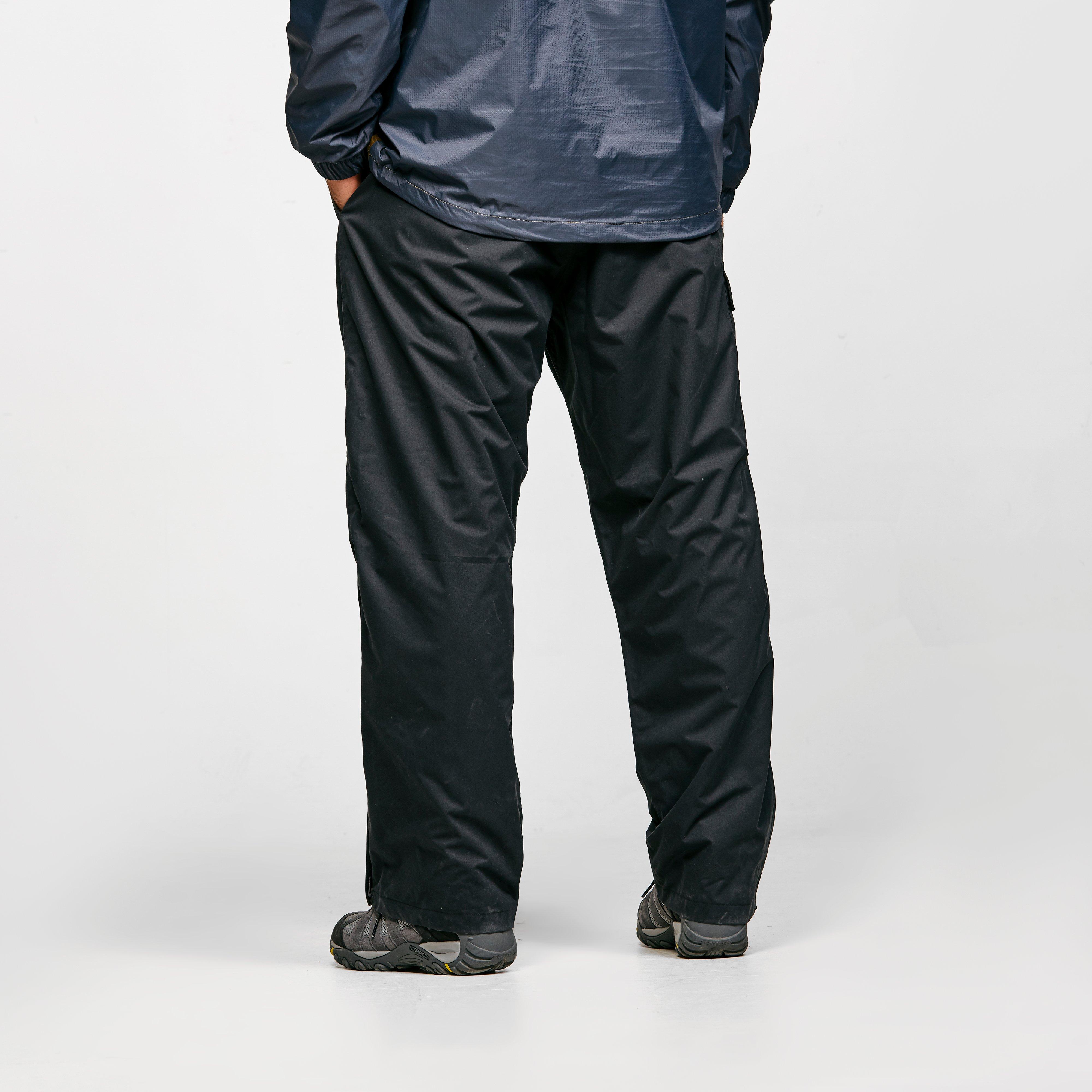 Mens Storm Waterproof Insulated Trousers Black