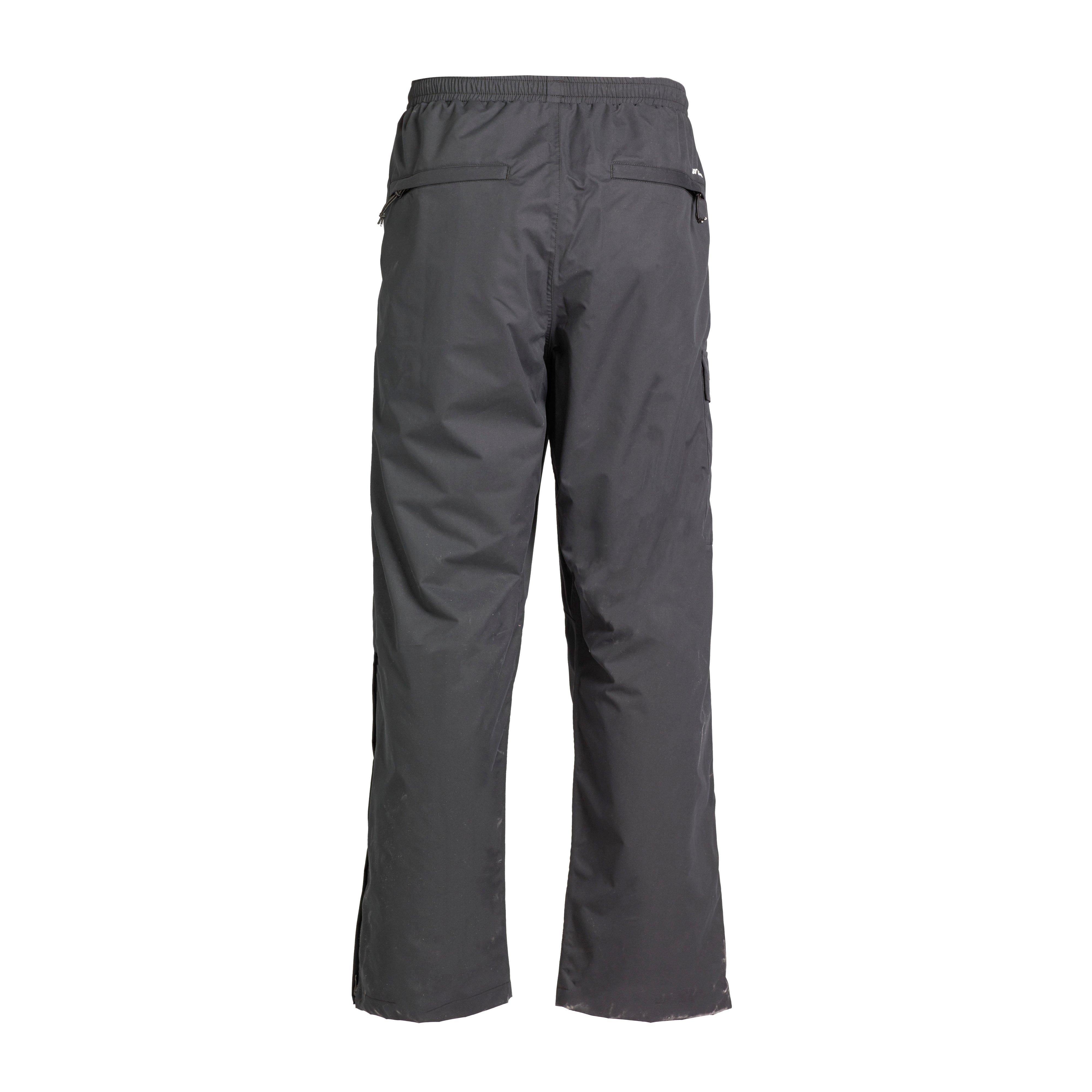 Mens Storm Waterproof Insulated Trousers Black