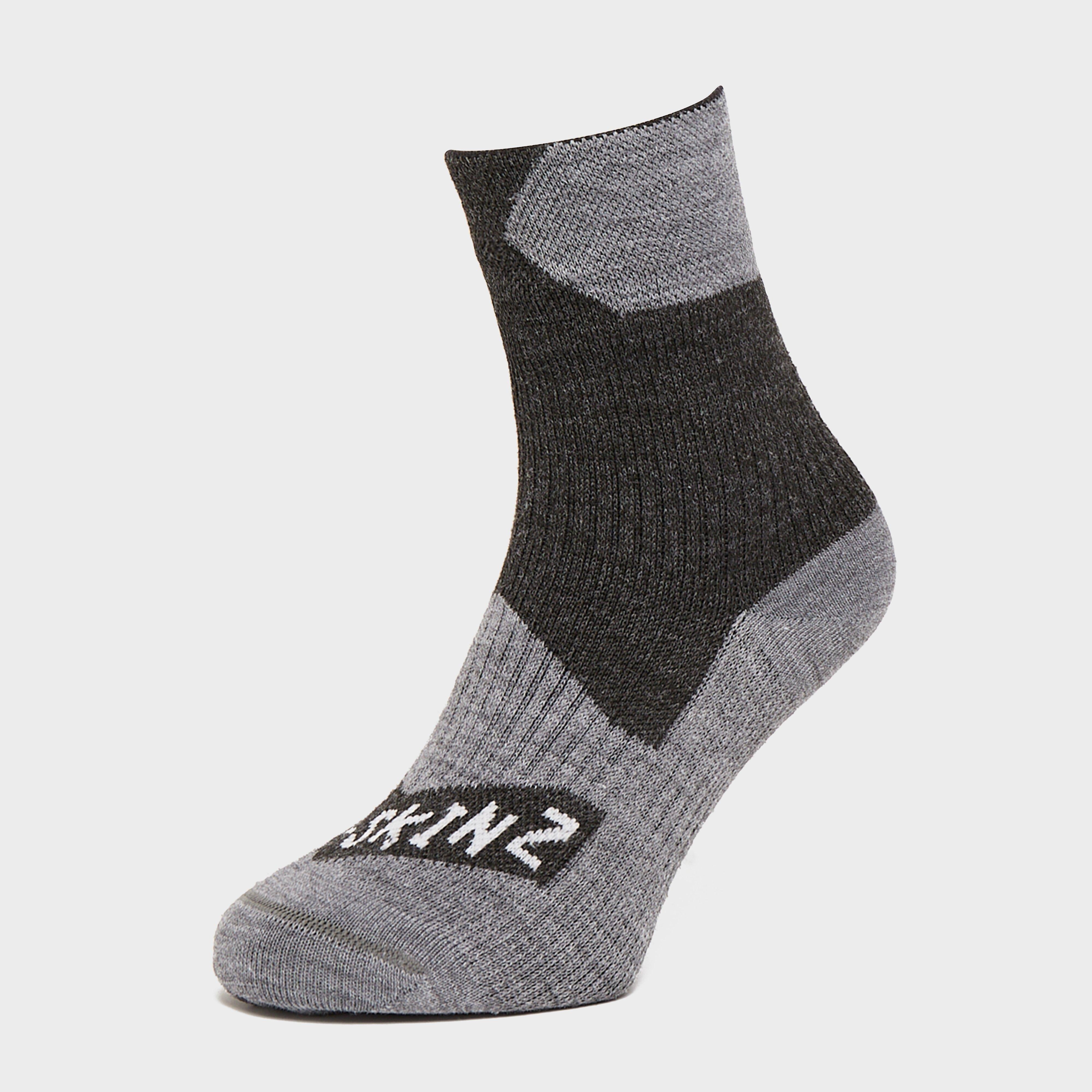 Waterproof All Weather Ankle Socks Grey