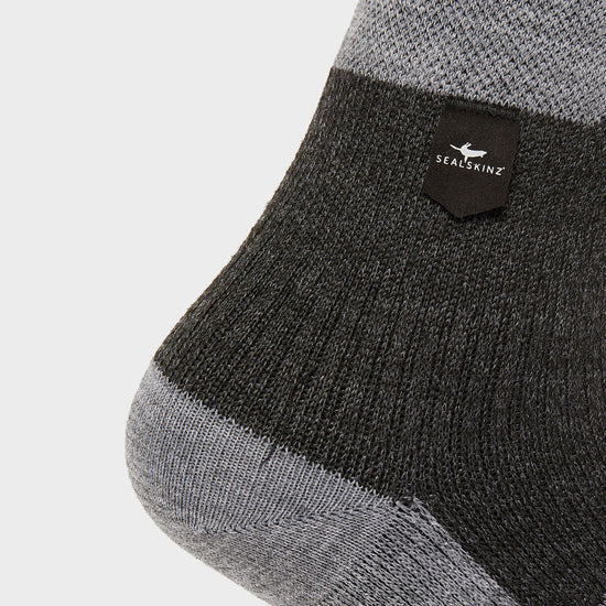 Waterproof All Weather Ankle Socks Grey