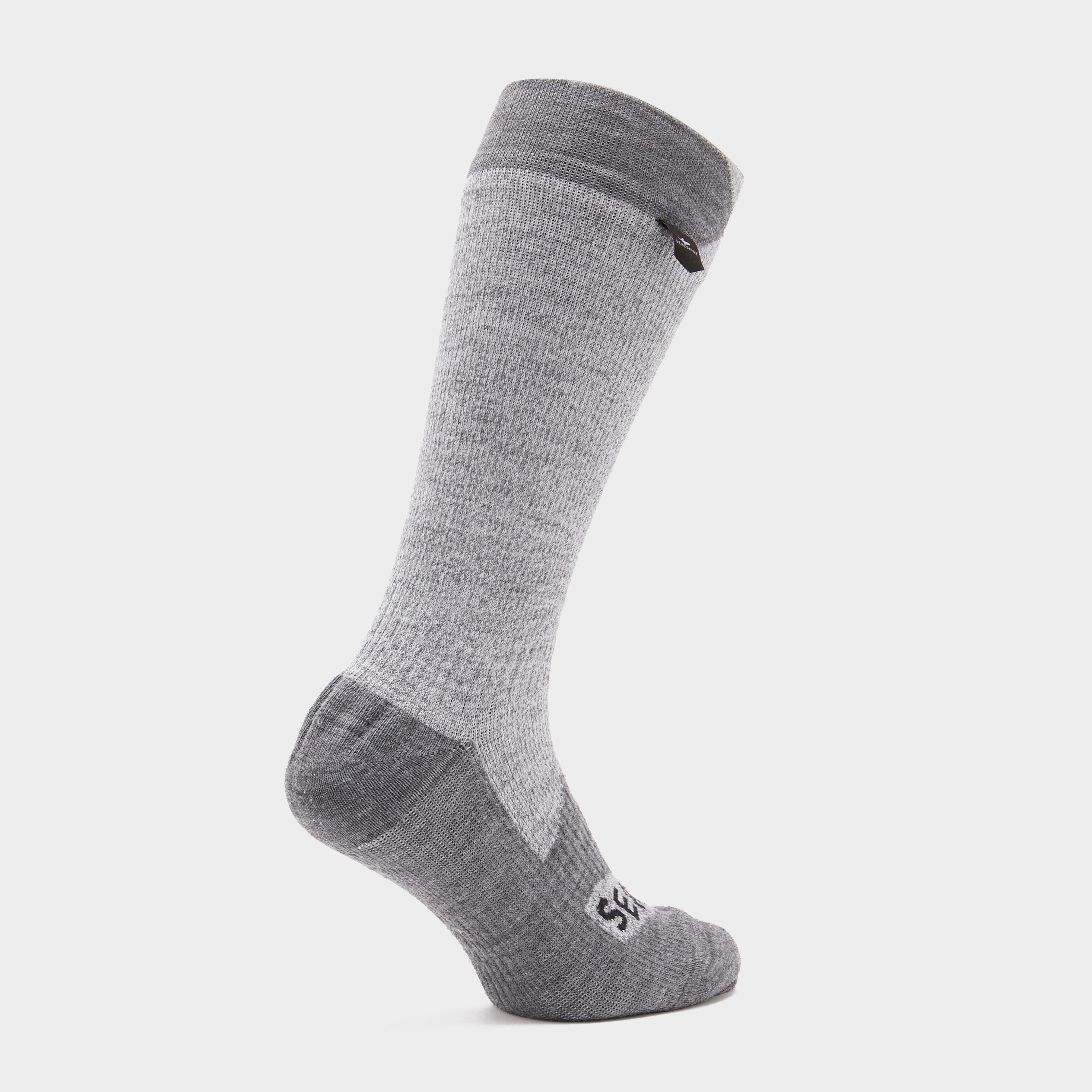 Waterproof All Weather Mid Length Socks Grey