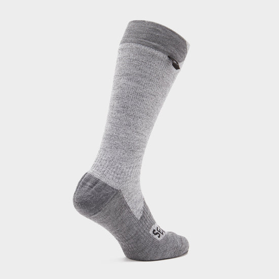 Waterproof All Weather Mid Length Socks Grey