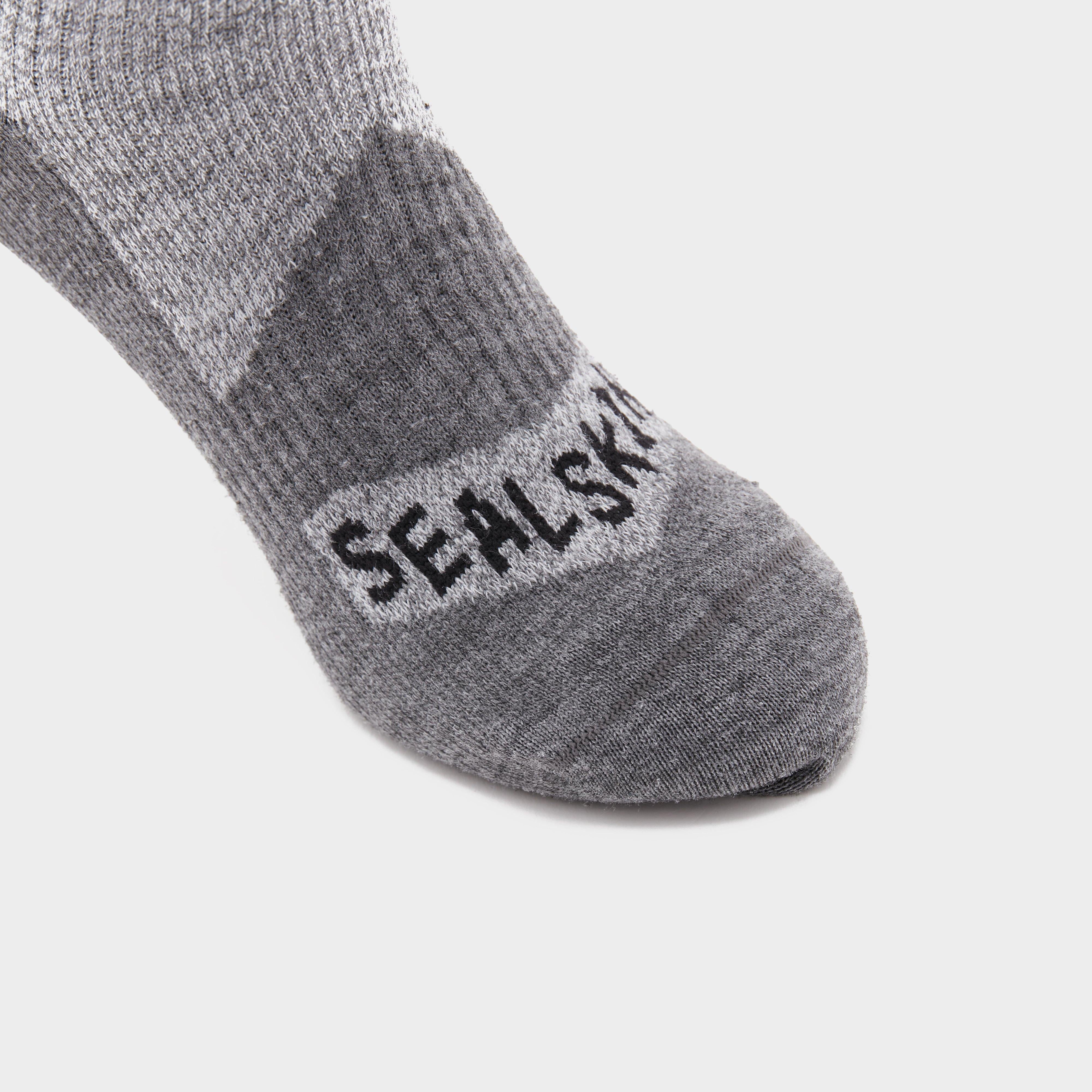 Waterproof All Weather Mid Length Socks Grey