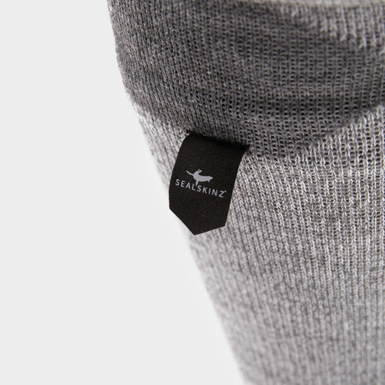 Waterproof All Weather Mid Length Socks Grey