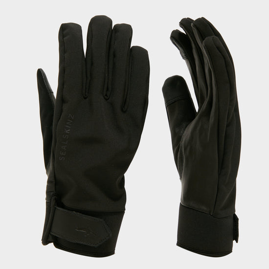 Mens Waterproof Insulated Gloves Black
