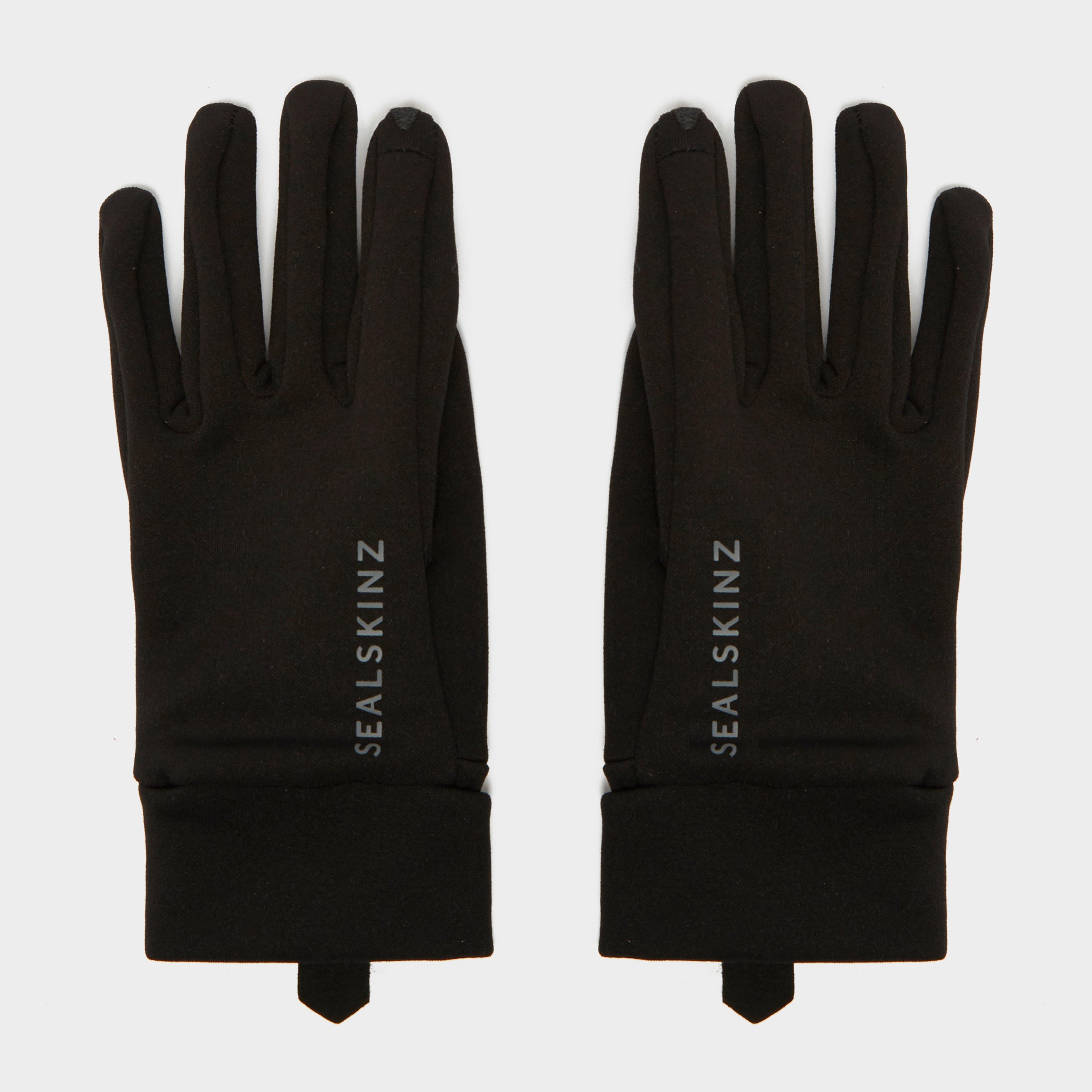 Womens Water-repellent All-Weather Gloves Black