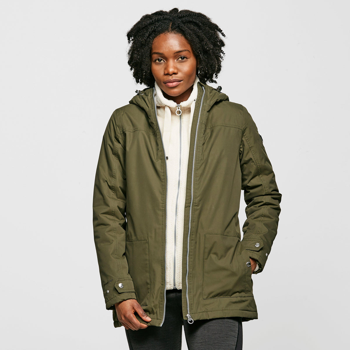Womens Bergonia II Jacket Dark Khaki