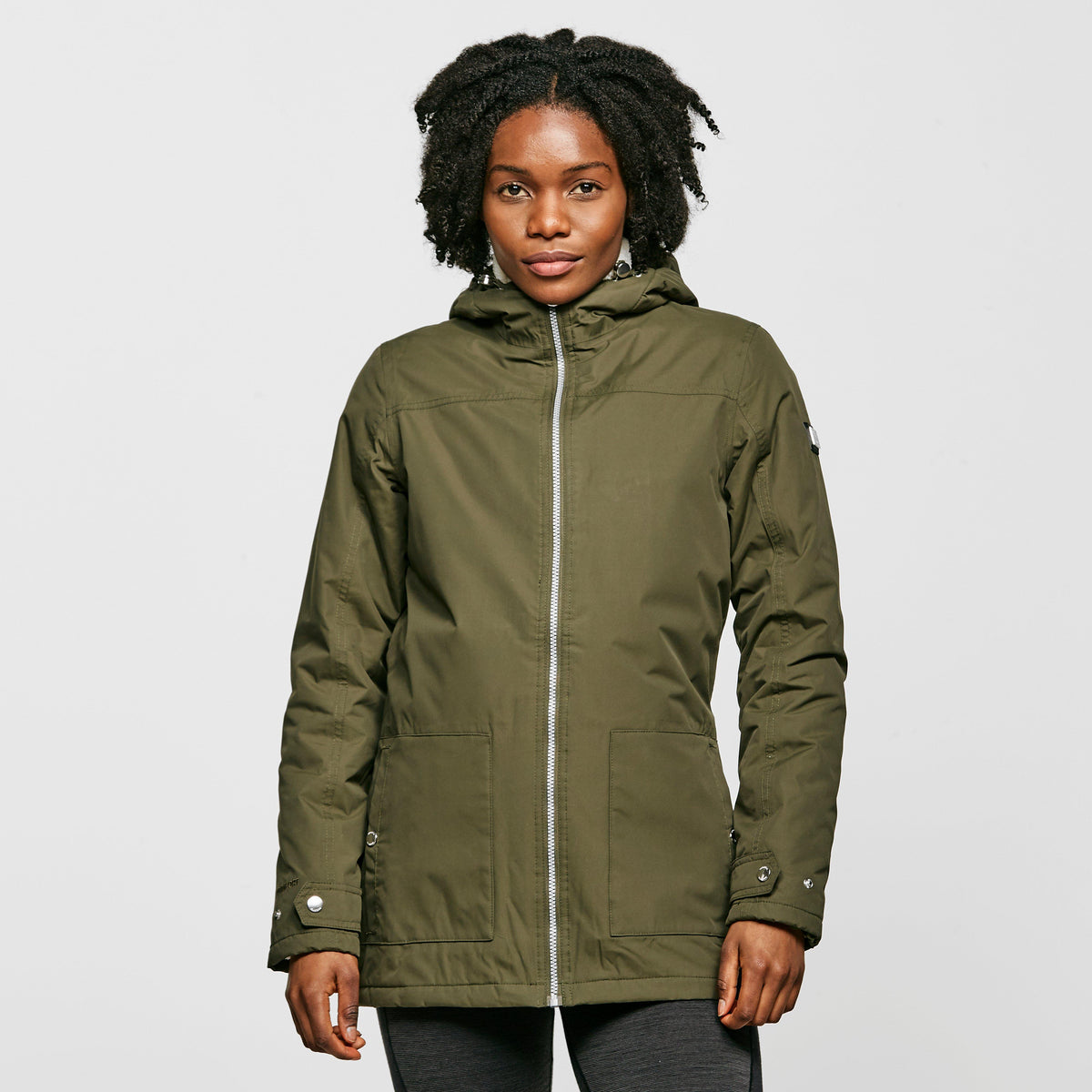 Womens Bergonia II Jacket Dark Khaki