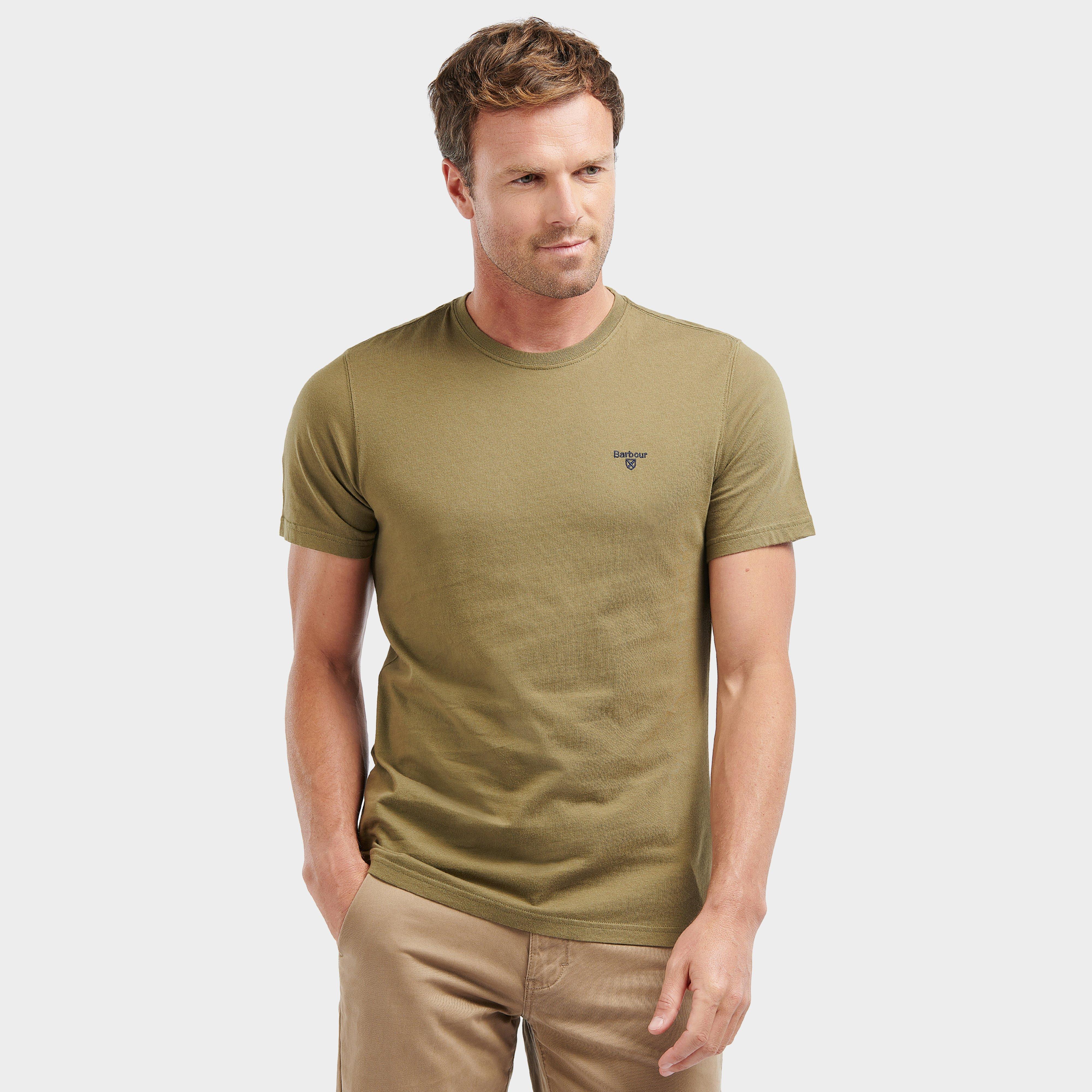 Mens Sports T-Shirt Mid Olive