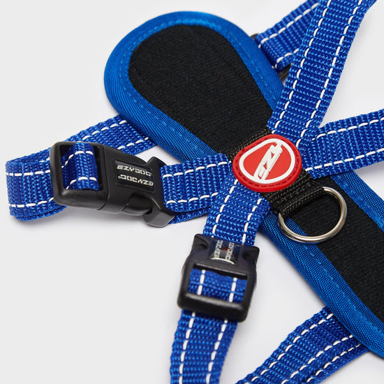 Chest Plate Dog Harness Blue Small