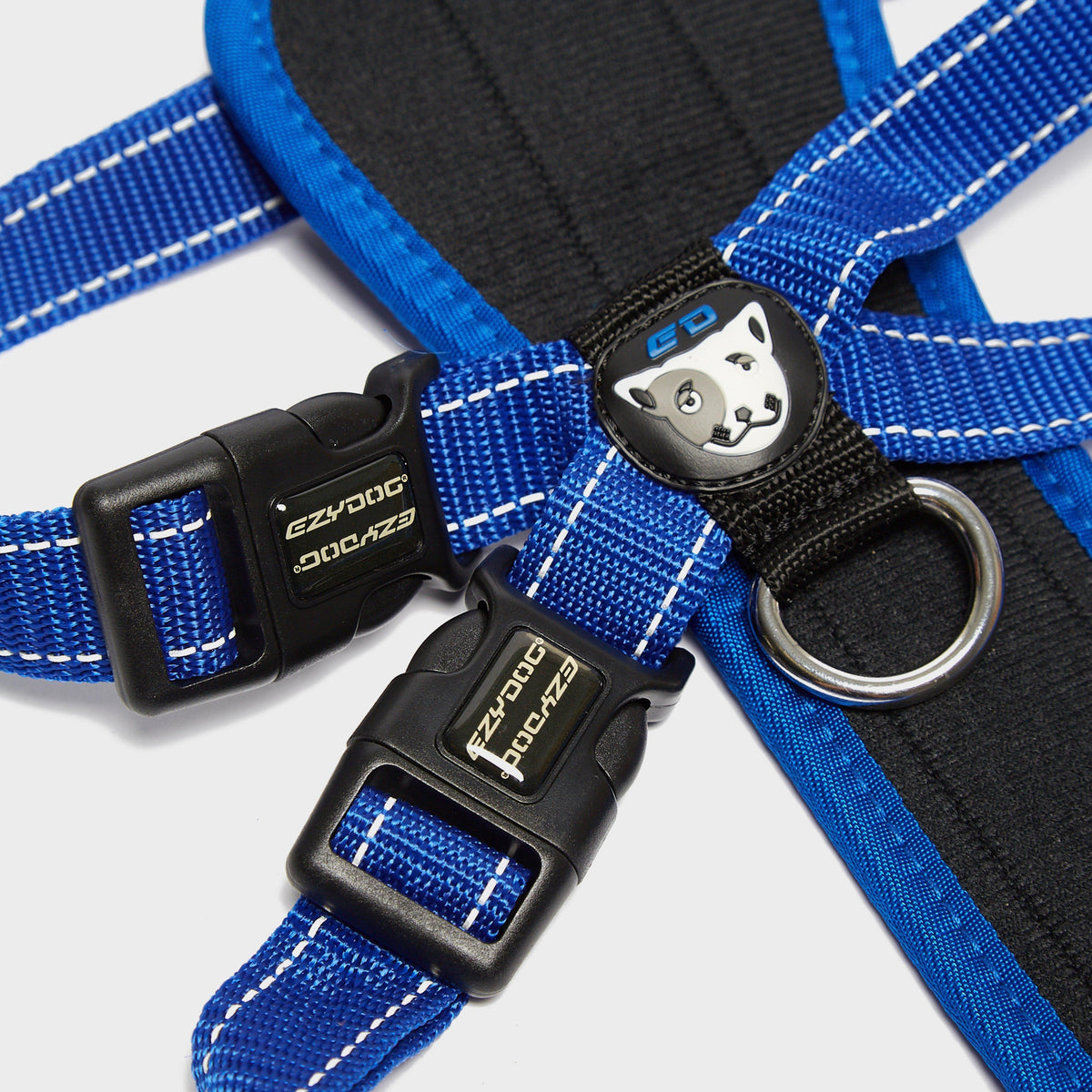 Chest Plate Harness Blue Extra Large