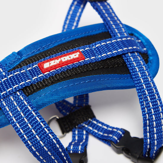 Chest Plate Dog Harness Blue Extra Small