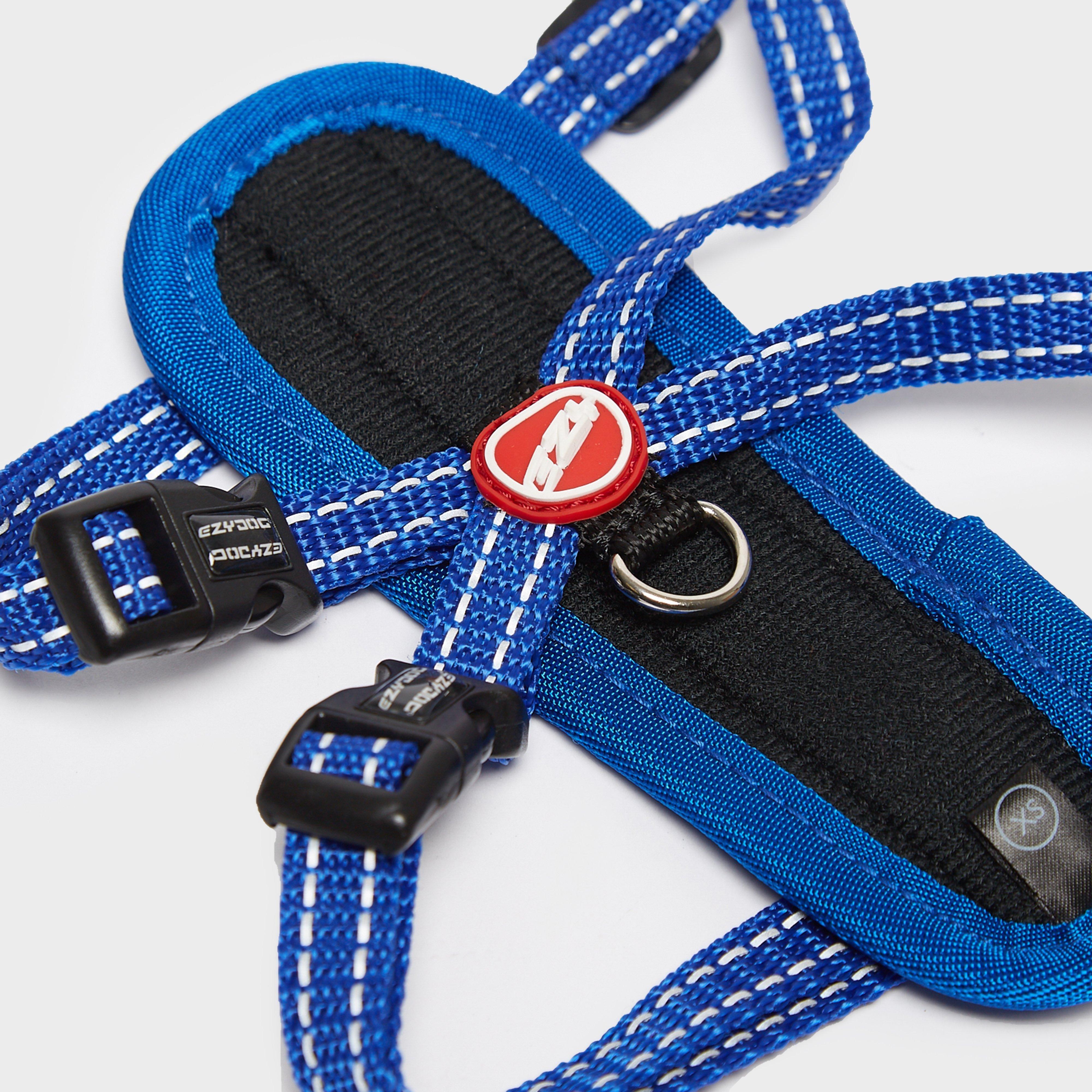 Chest Plate Dog Harness Blue Extra Small