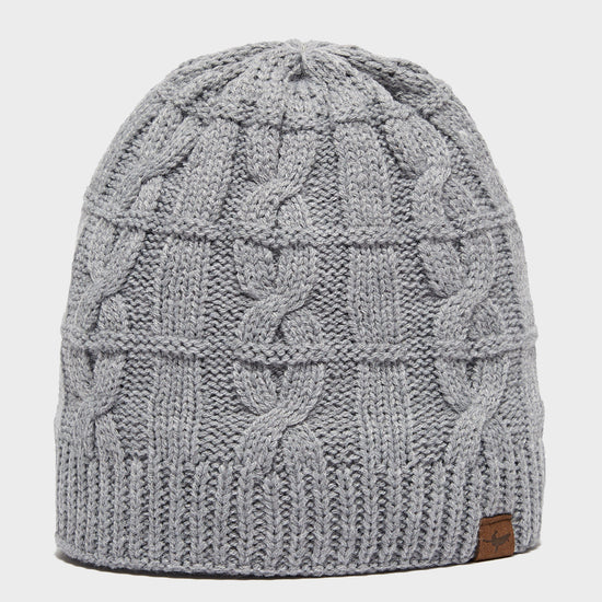 Waterproof Knitted Beanie Grey