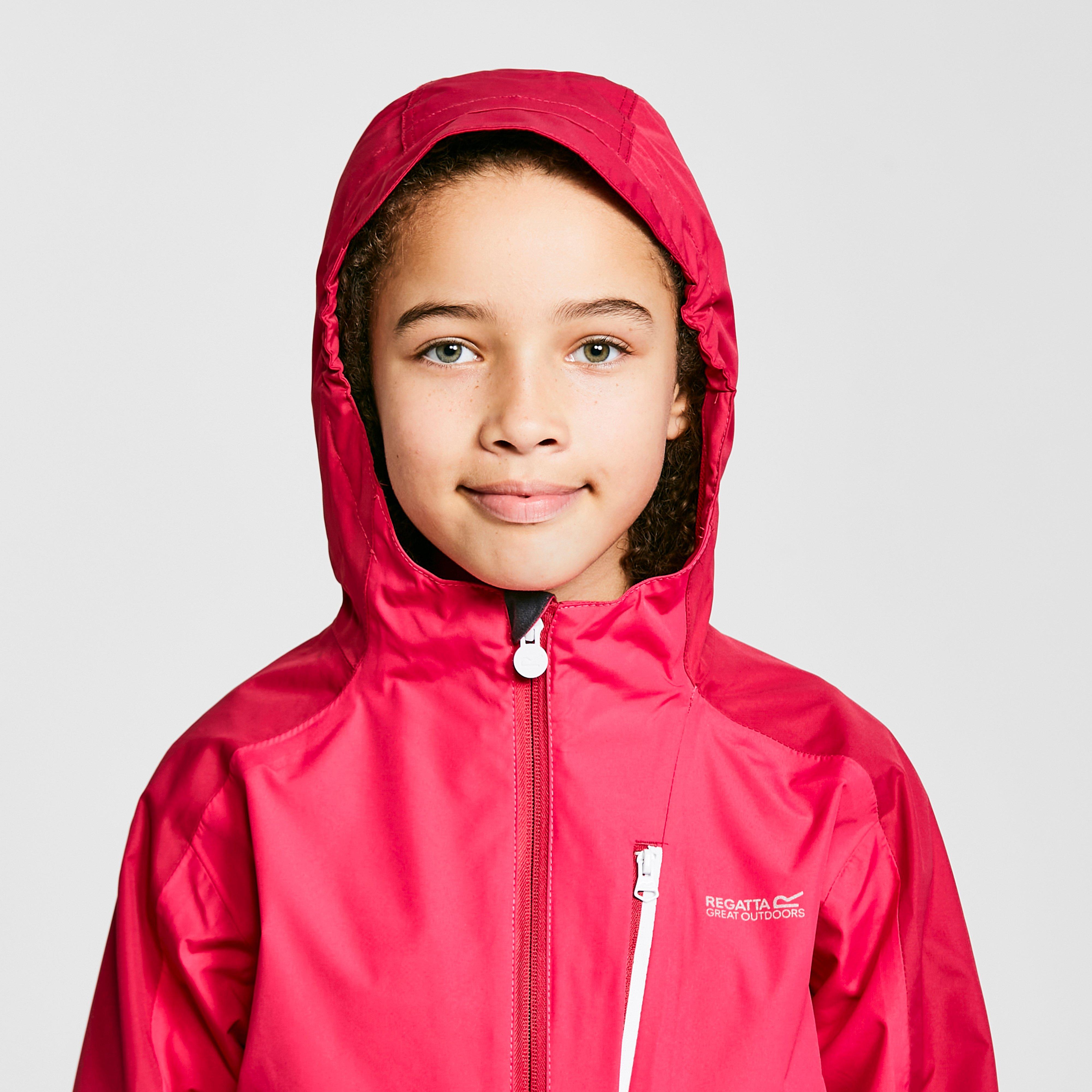 Childs Calderdale II Waterproof Jacket Pink Fusion