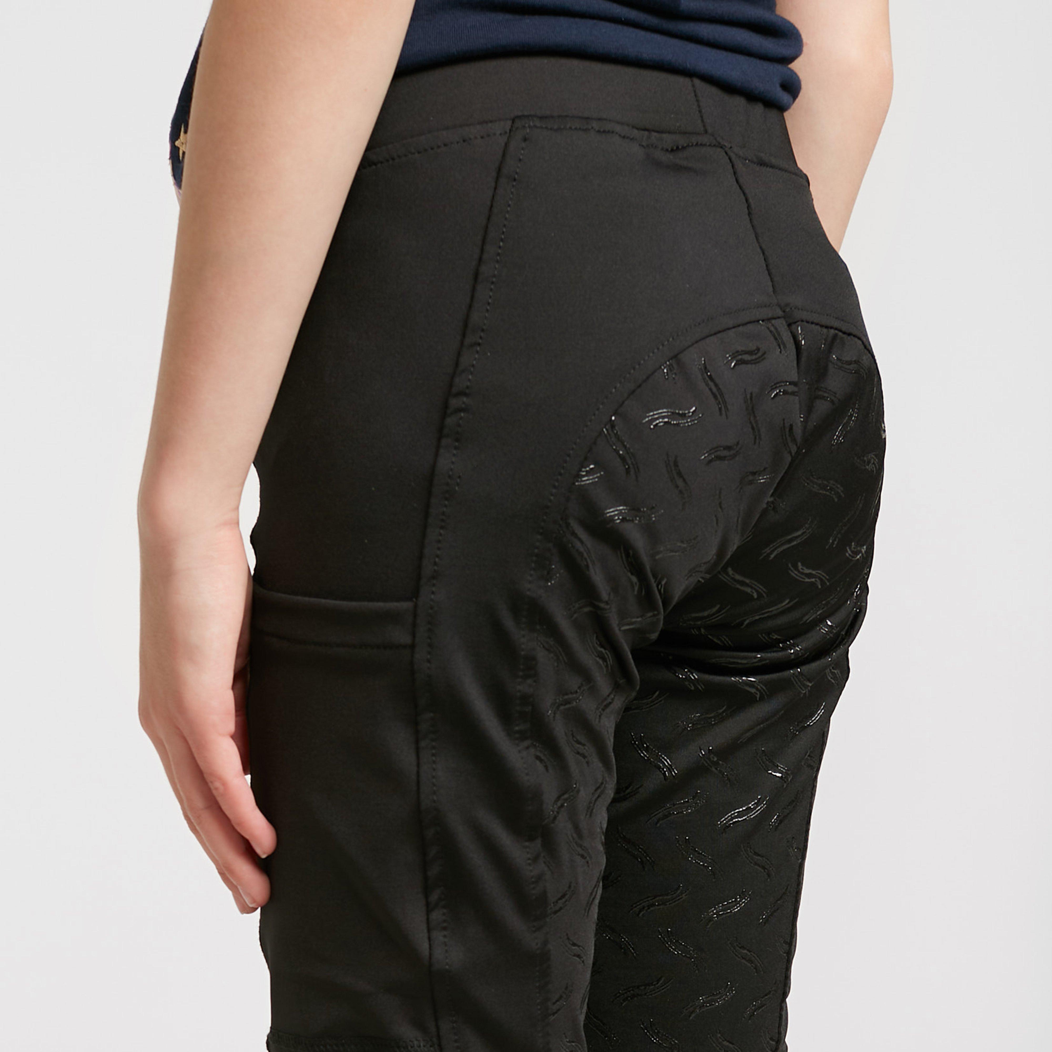 Kids Shore Riding Tights Black