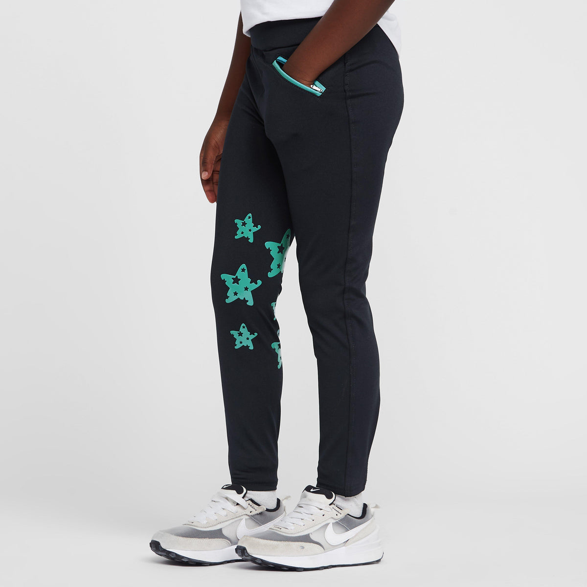 Kids Theodora Riding Tights Navy Stars