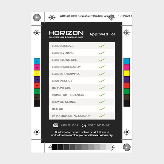 Horizon Riding Hat Black