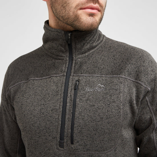 Mens Hohokum Half-Zip Fleece Grey