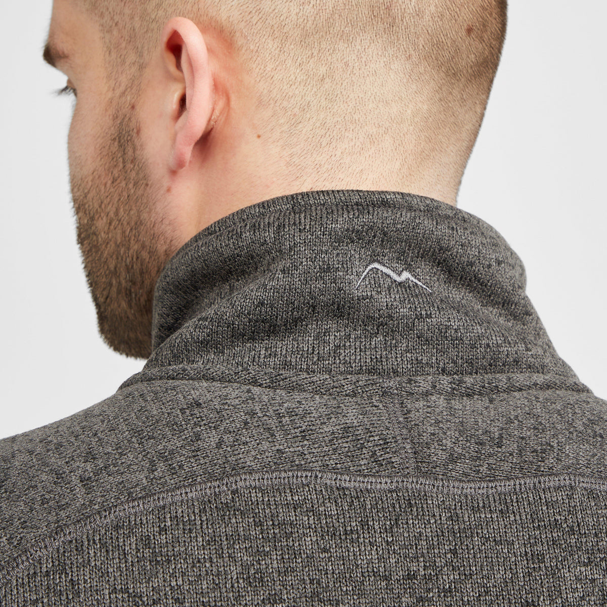 Mens Hohokum Half-Zip Fleece Grey