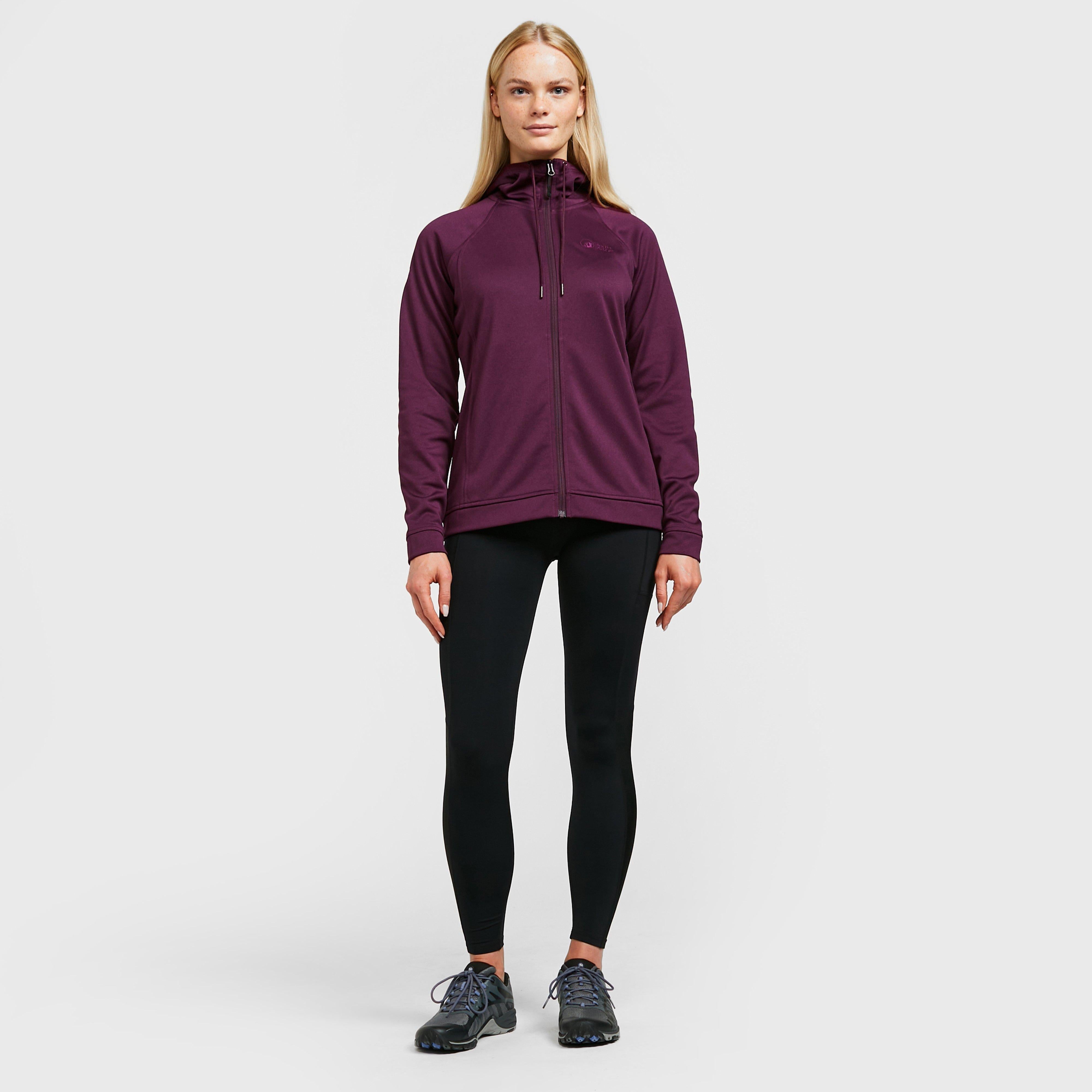 Womens Breathe Hoody Burgundy