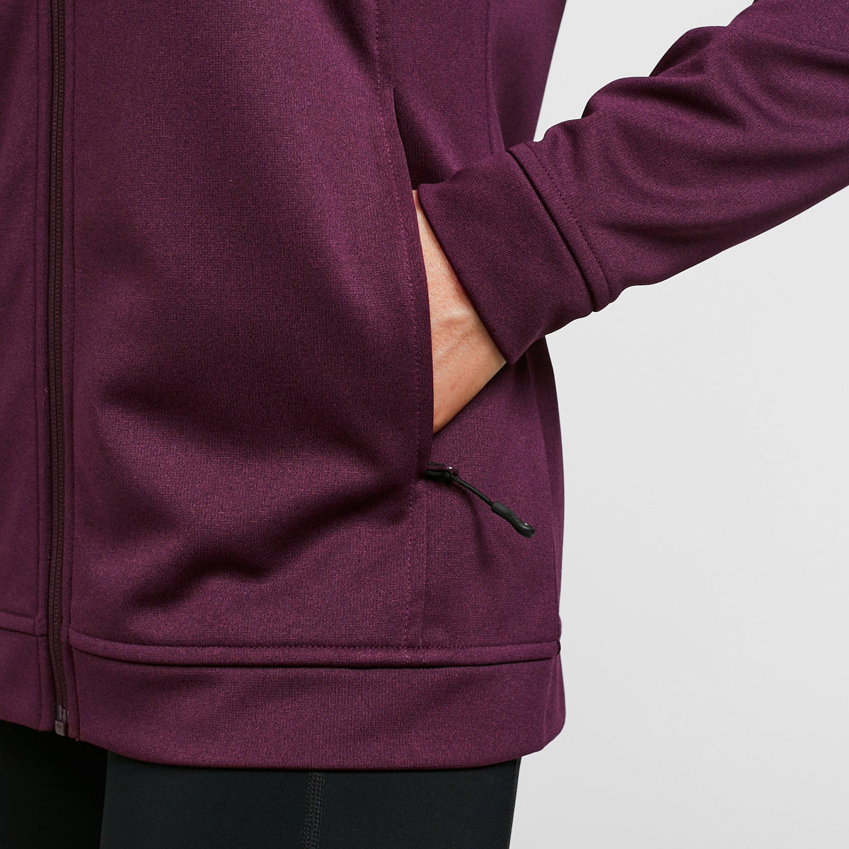 Womens Breathe Hoody Burgundy