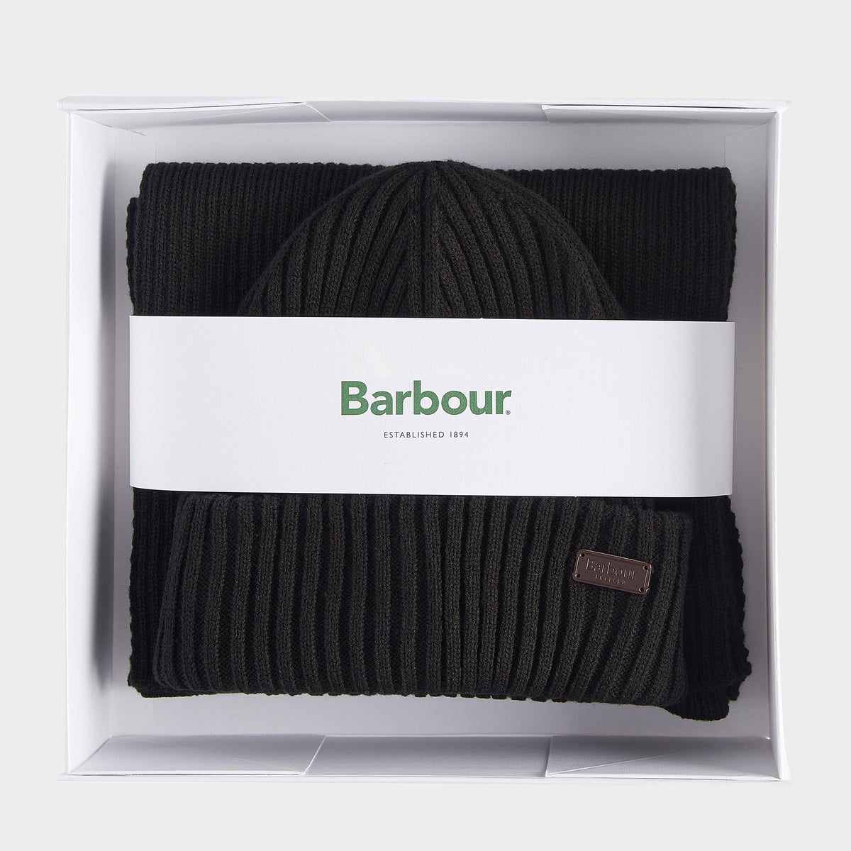 Crimdon Beanie & Scarf Gift Set Black