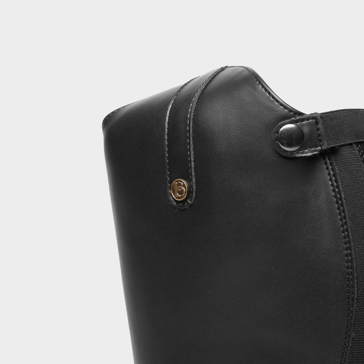 Womens Modena Synthetic Extra Wide Dress Riding Boots Black