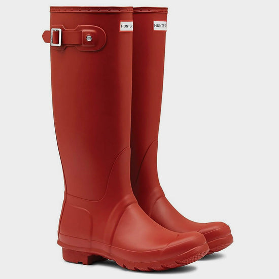 Womens Original Tall Wellington Boots Military Red