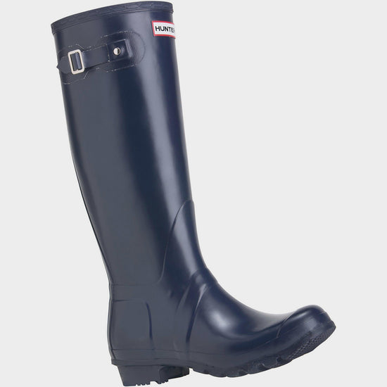Mens Original Tall Wellington Boots Navy