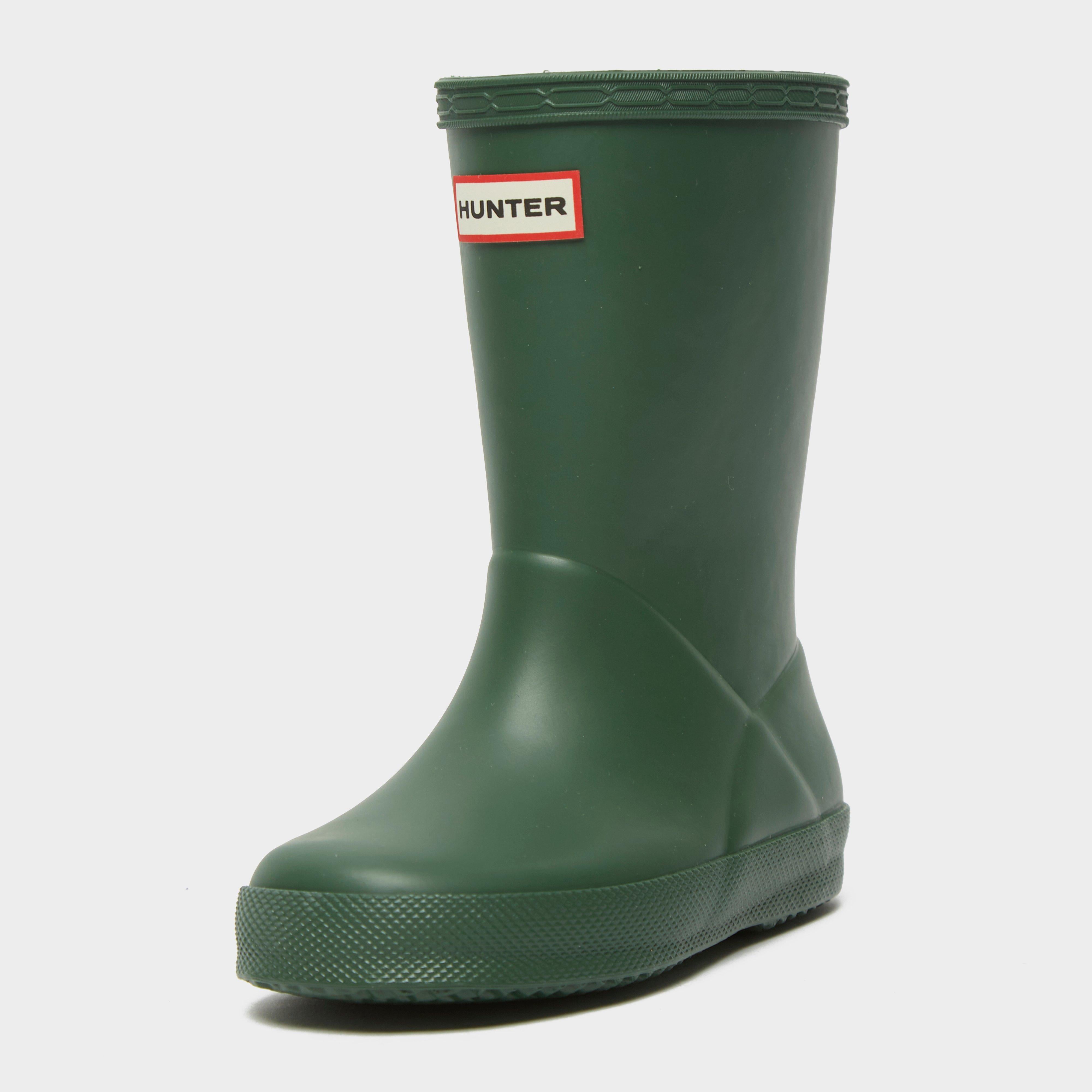 Kids First Classic Wellington Boots Hunter Green