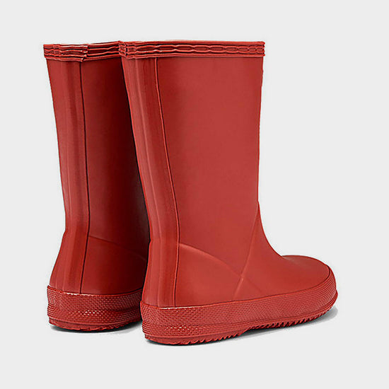Kids First Classic Wellington Boots Military Red