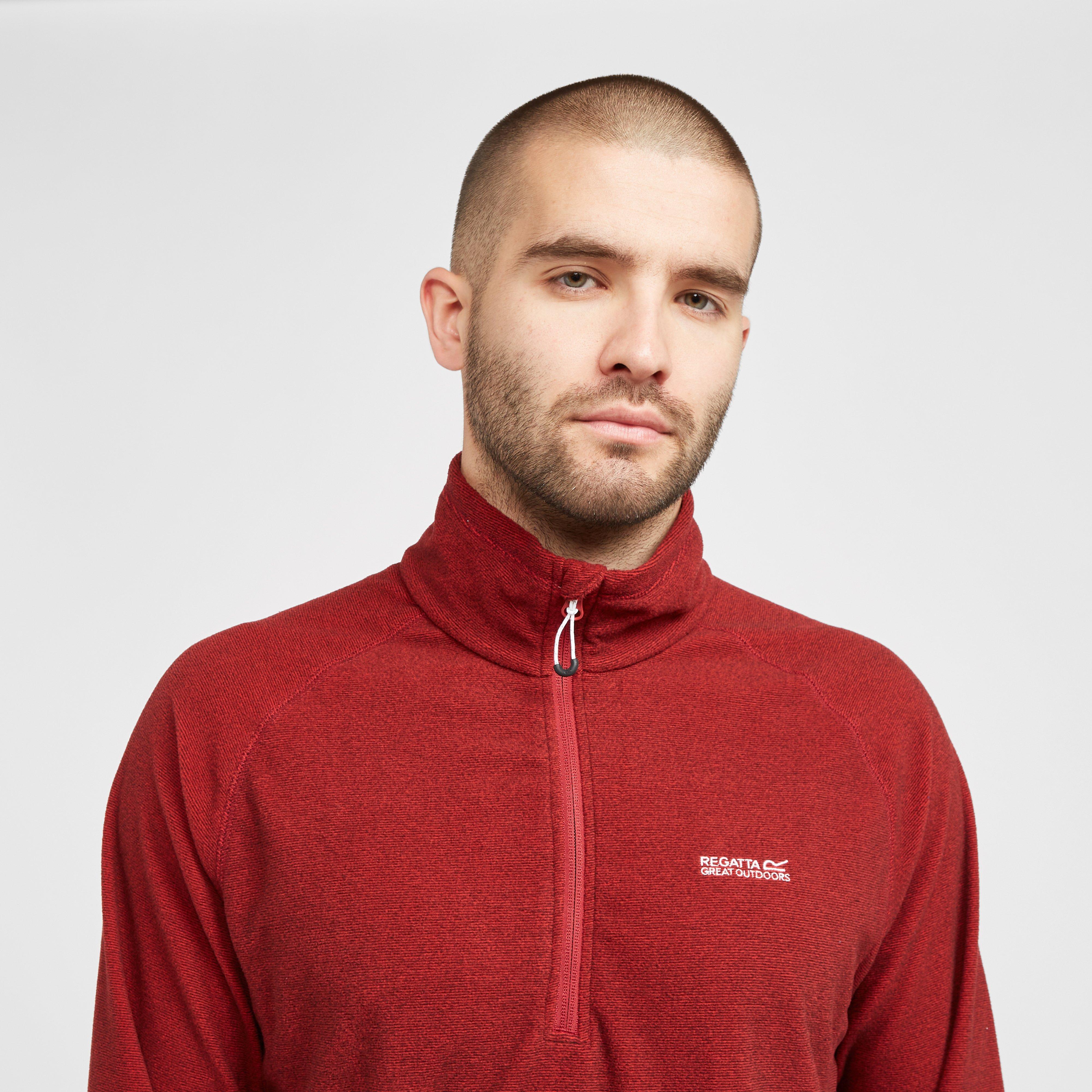 Mens Montes Fleece Cajun Orange/Black