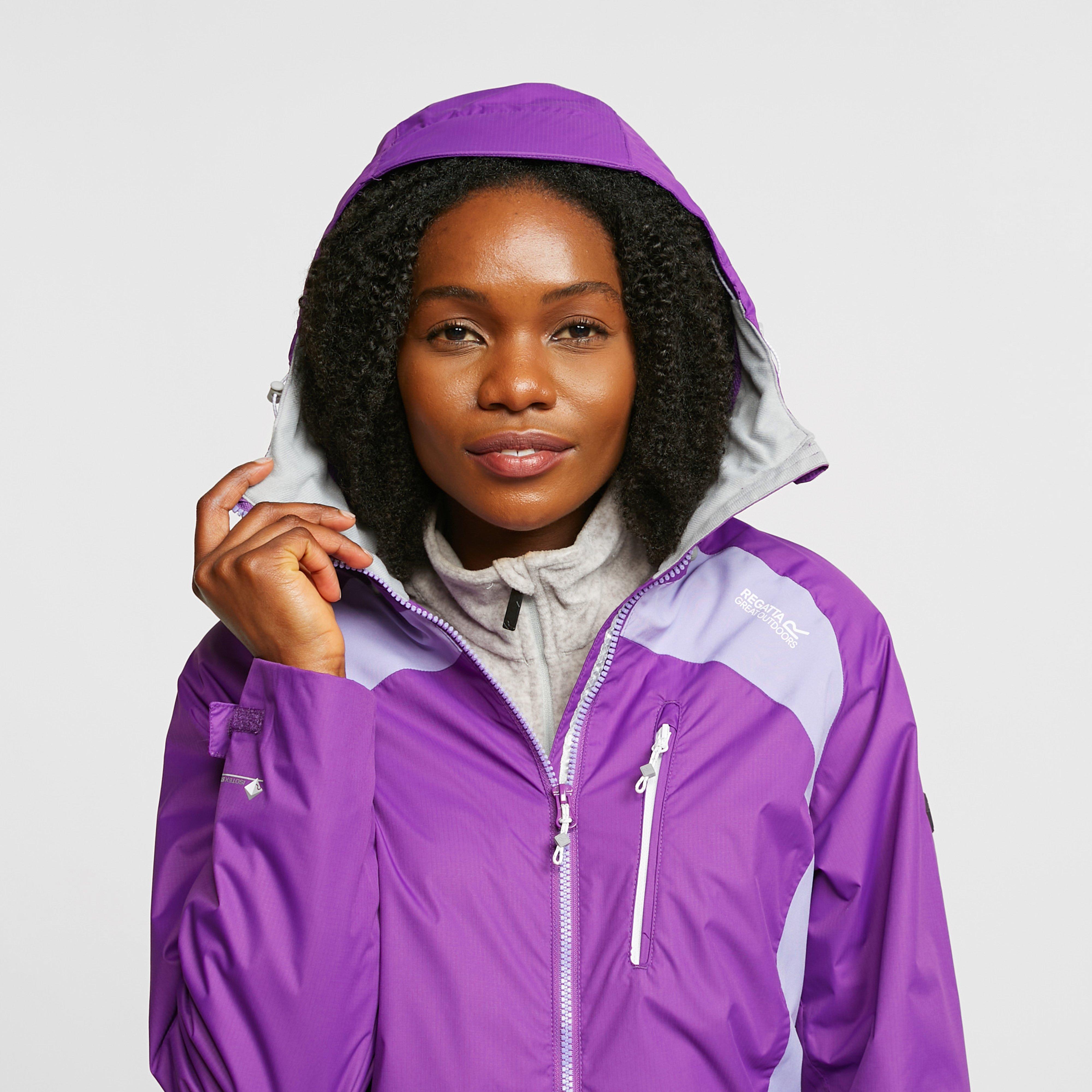 Ladies Highton Stretch Jacket II Plum Jam/Lilac Bloom