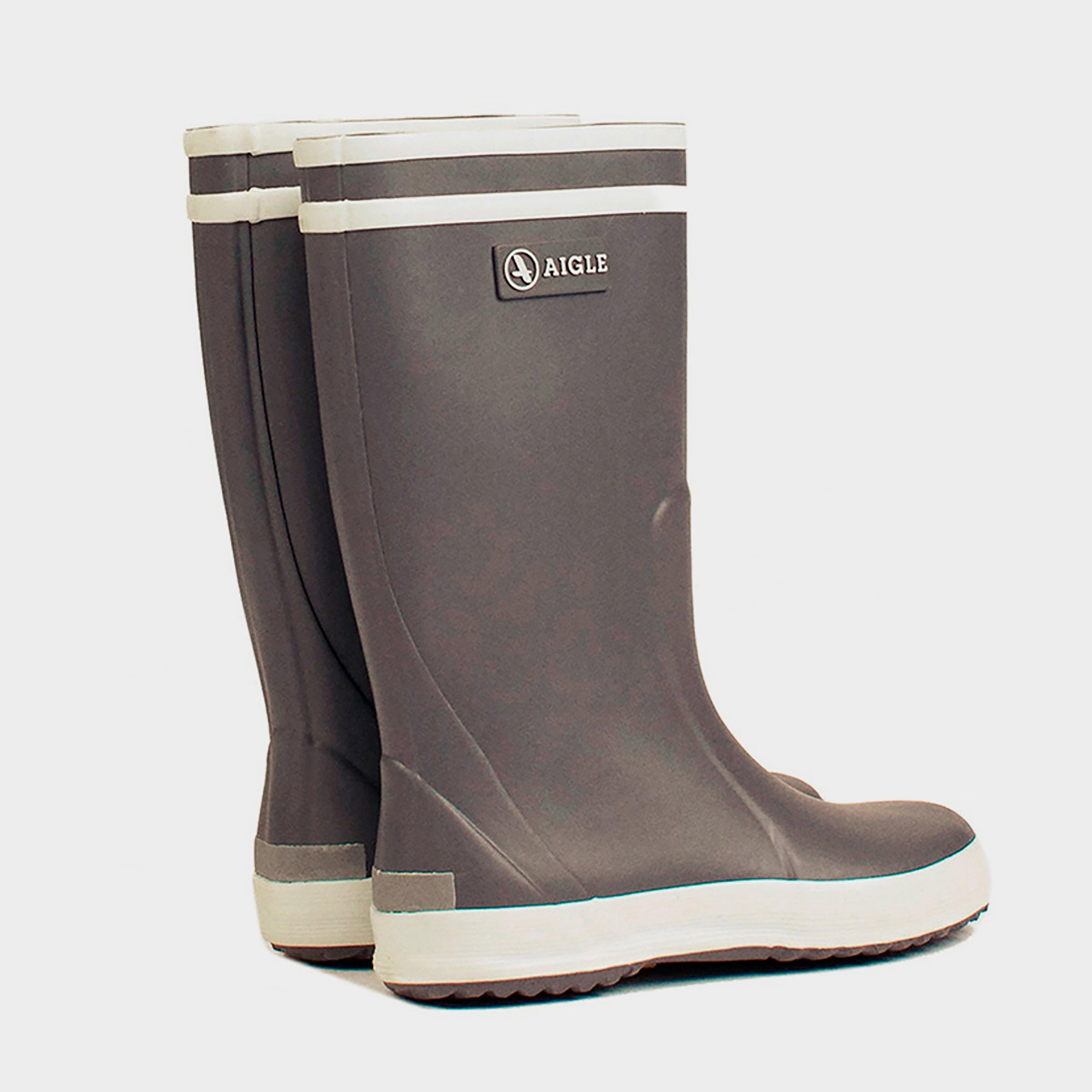 Childrens Lolly Pop Rain Boots Charcoal