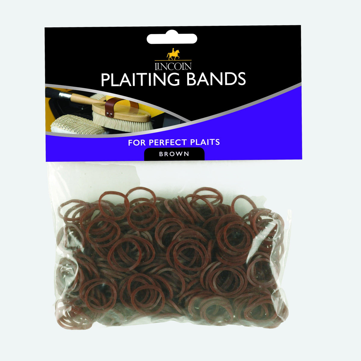 Plaiting Bands Bag Brown